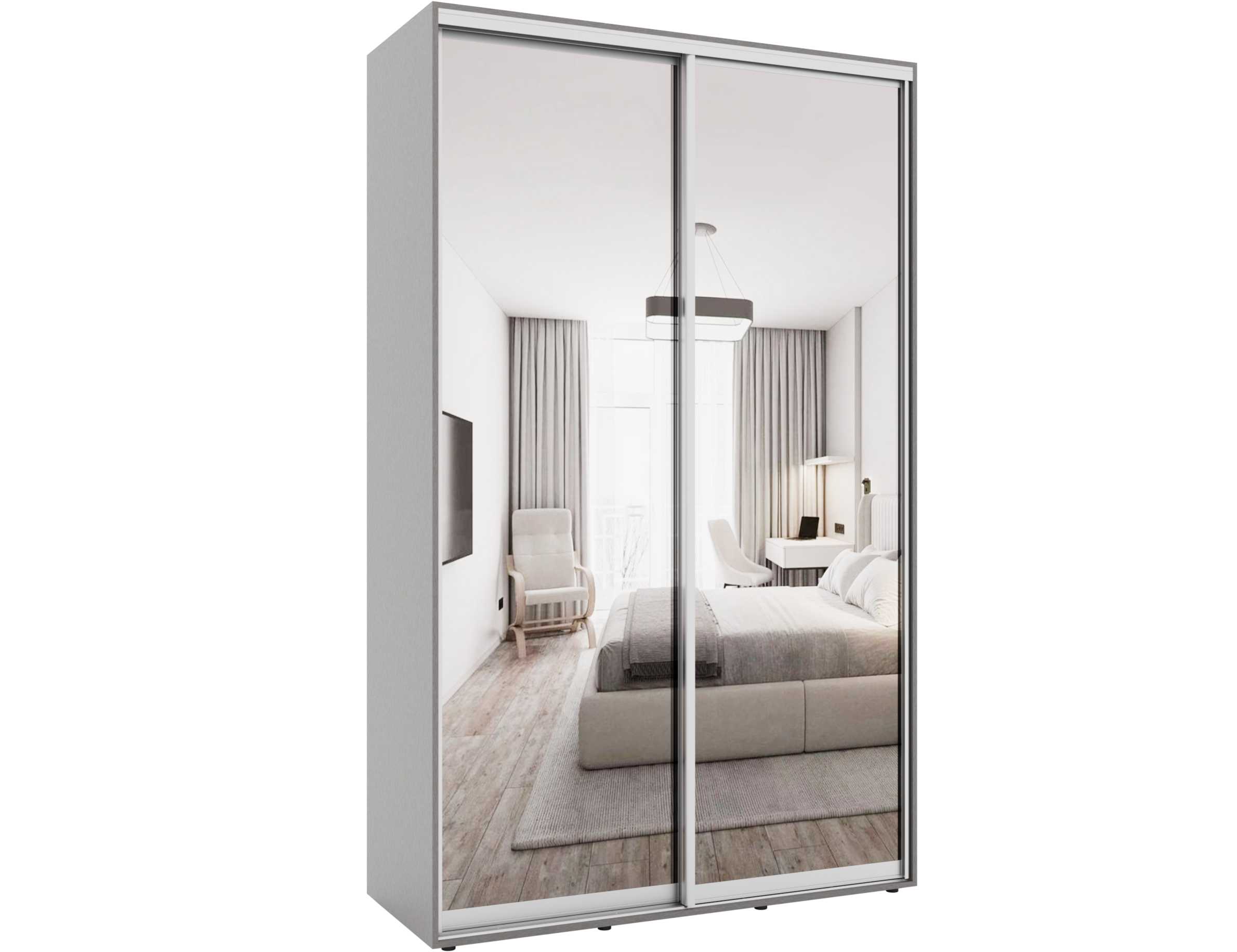 Шкаф-купе SHELS HOME 1200х600х2400 Зеркало
