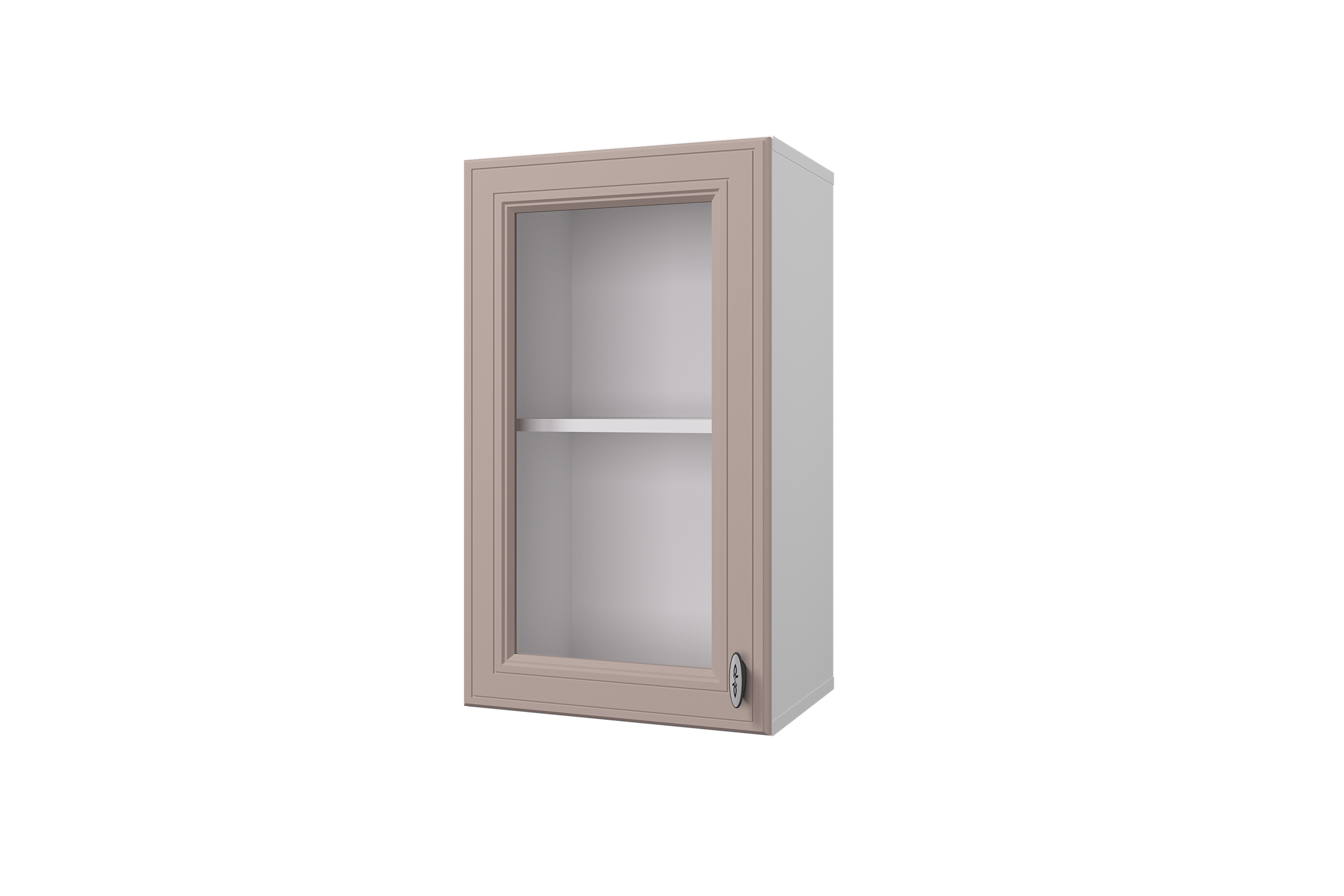 Кухонный модуль ЕВА шкаф 80 витрина